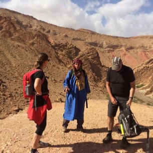 4 Days Circuit Trek ascent M'Goun departure Marrakech